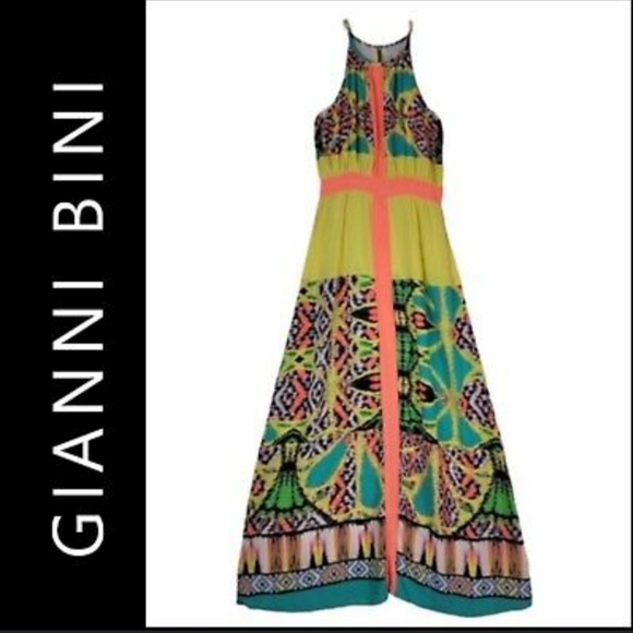 Gianni Bini Dresses & Skirts - Gianni Bini bright and colorful maxi dress